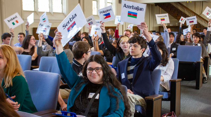 Photos from March 1st Model UN Session