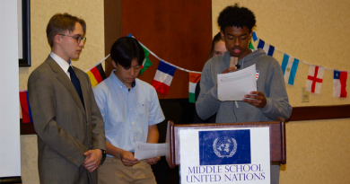 Photos from April 24, 2025 Middle School General Assembly
